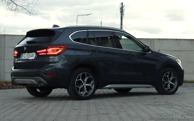 BMW X1 cena 77900 przebieg: 180266, rok produkcji 2019 z Baborów małe 742